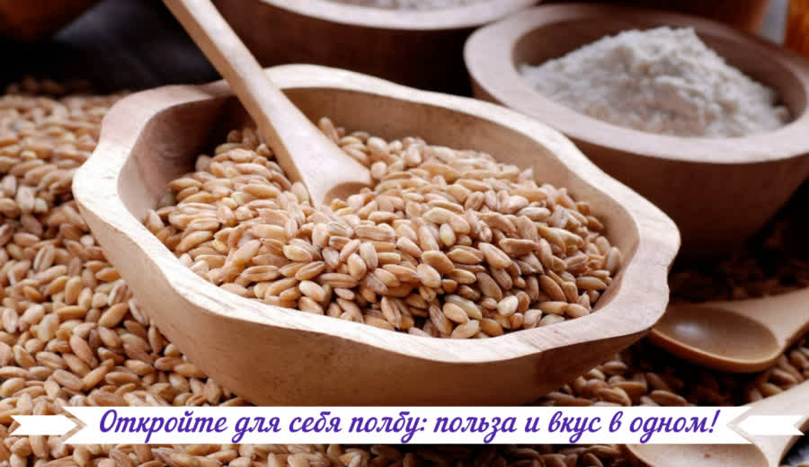 Откройте для себя полбу: польза и вкус в одном!