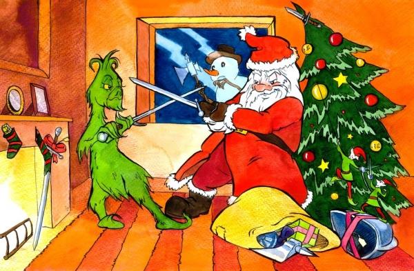 Рождественский юмор: веселые и добрые шутки